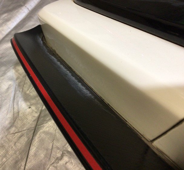 *DAMAGED* 2017-2019 Honda Civic Type R FK8 Rear Bumper Cover w/ Trim / TR101 - Image 13