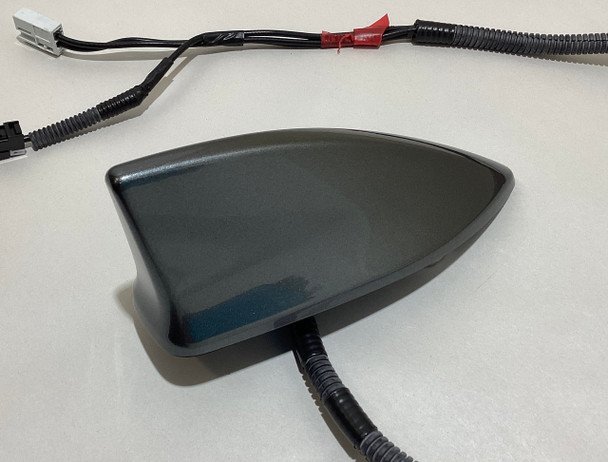 2017-2021 FK8 Honda Civic Type R Shark Fin Roof Antenna / Polished Metal Metallic TR103 - Image 2