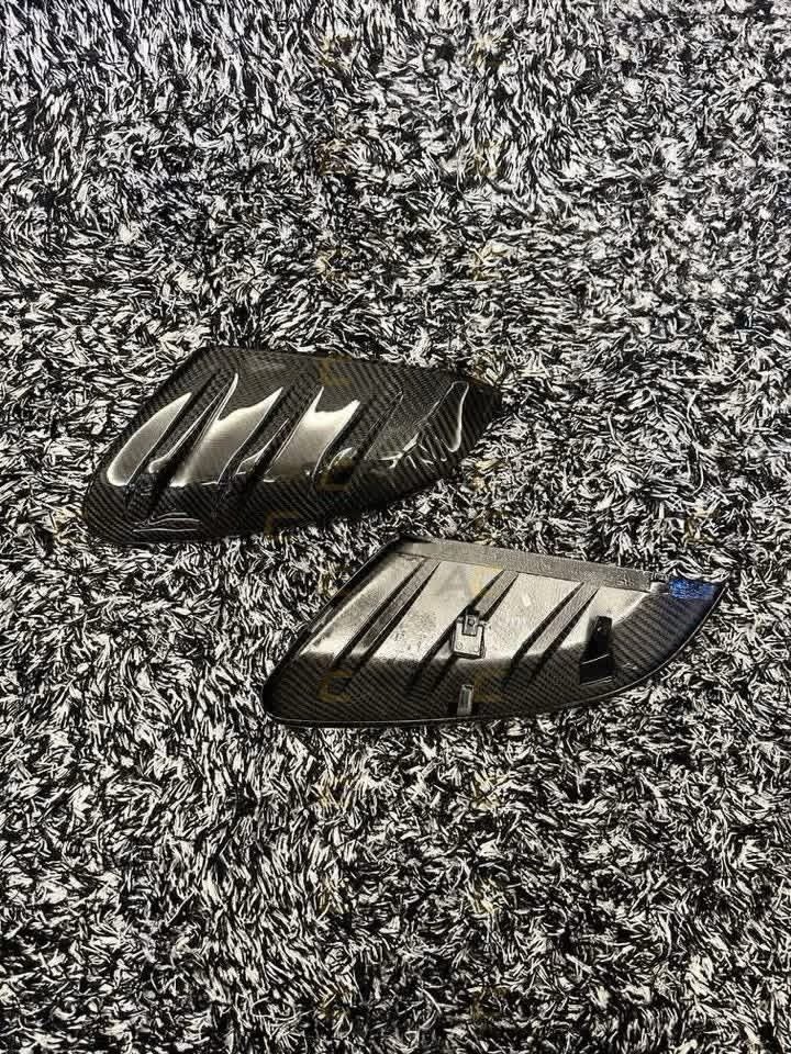 Honda Civic FK8 Type R Mugen Design Dry Carbon Replacement Side Mirror - Image 3